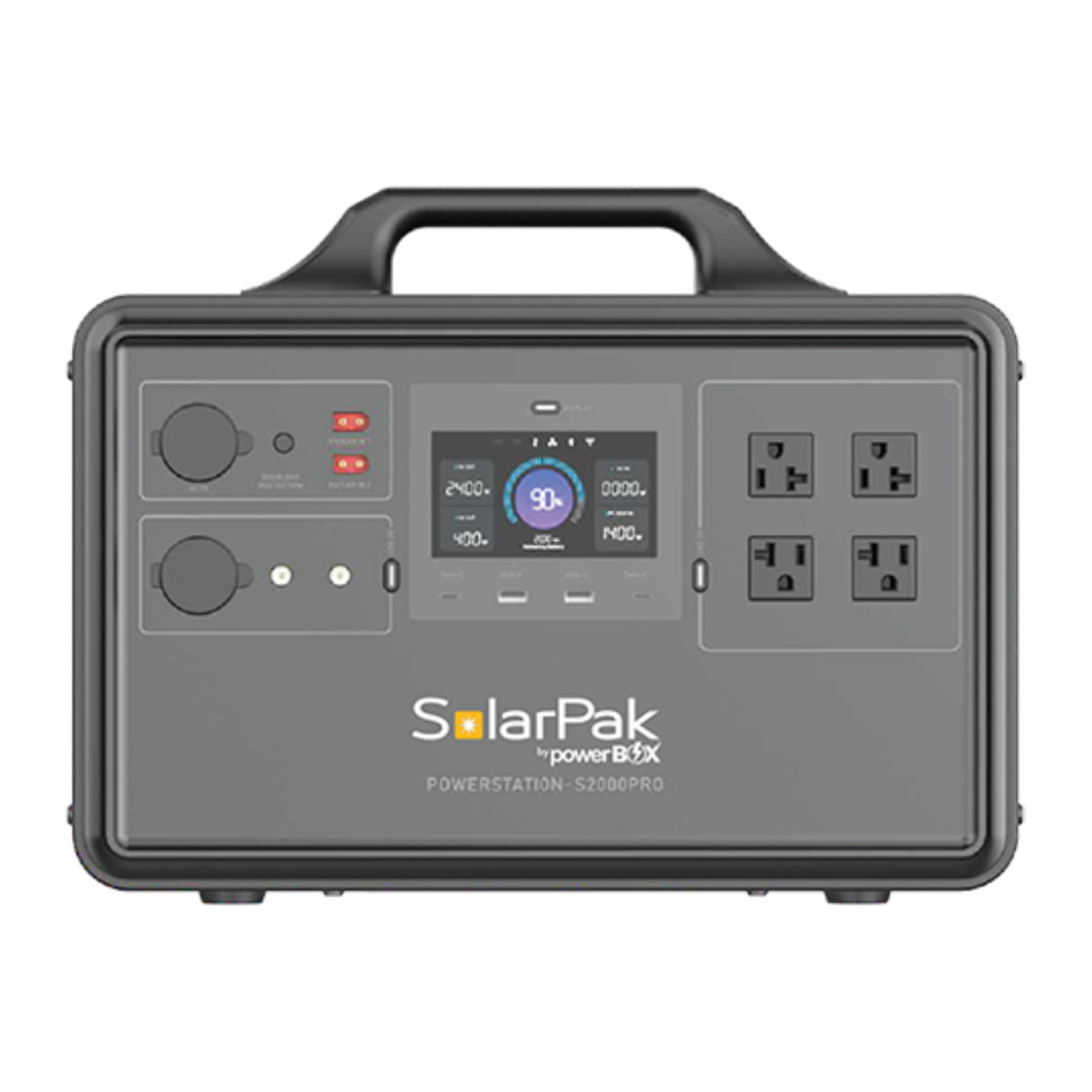 Estación de energía portátil PowerBox SolarPak SLP2200