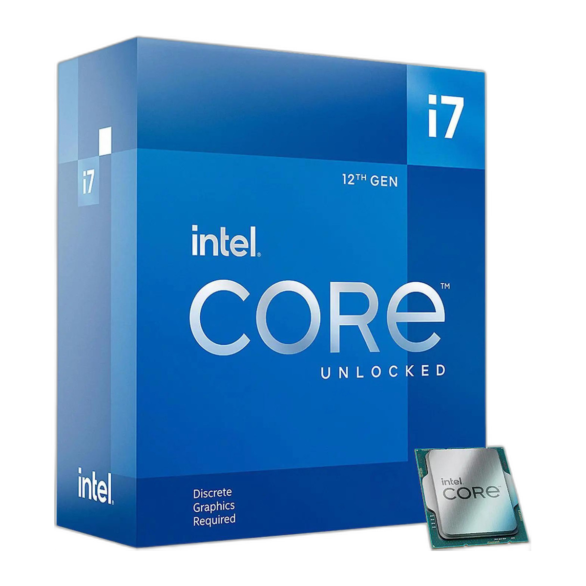 Procesador Intel Core i7 12700KF 12 núcleos