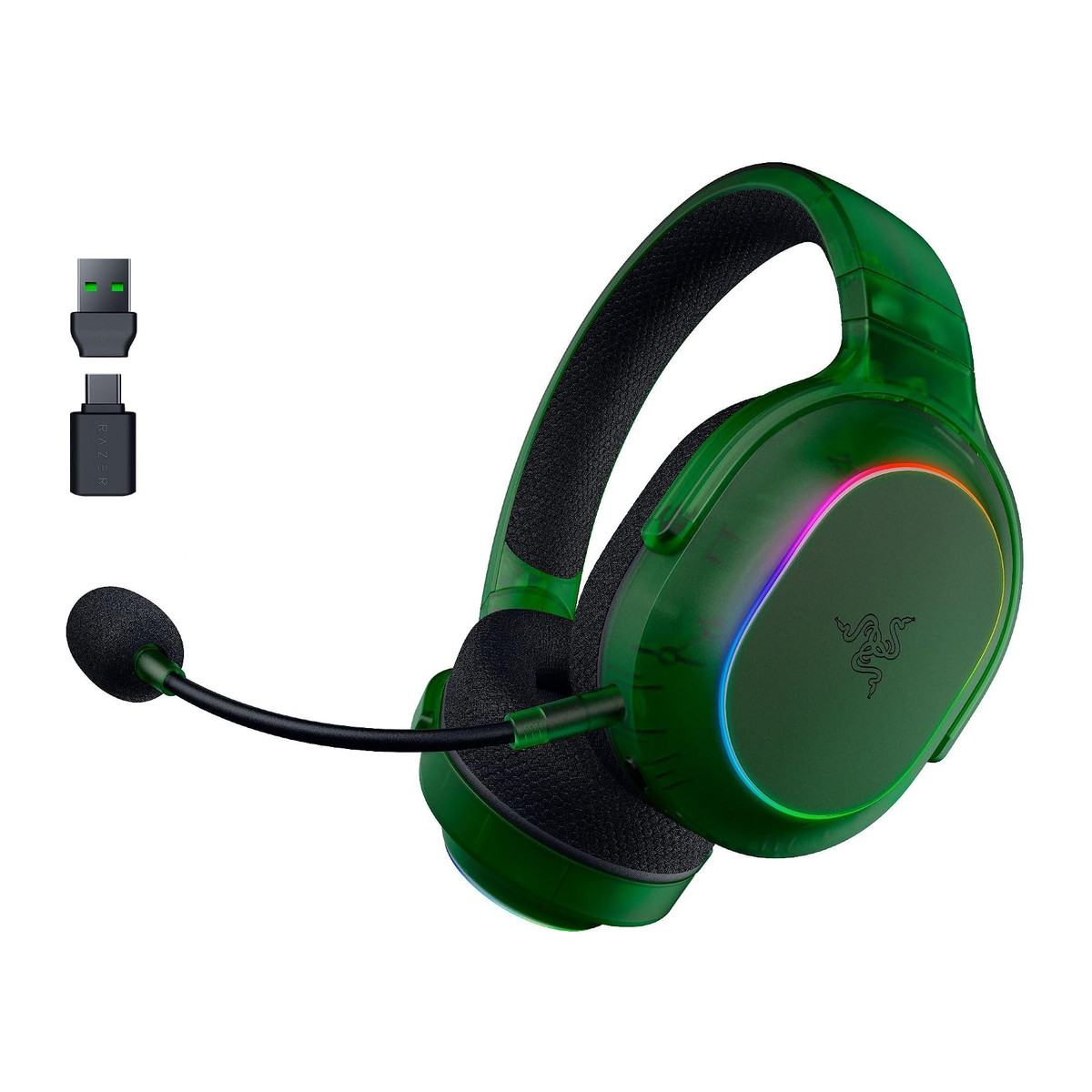 Audífonos inalámbricos Razer Barracuda X Chroma Verde