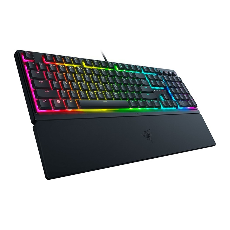 Teclado gamer Razer Ornata V3 de perfil bajo Negro