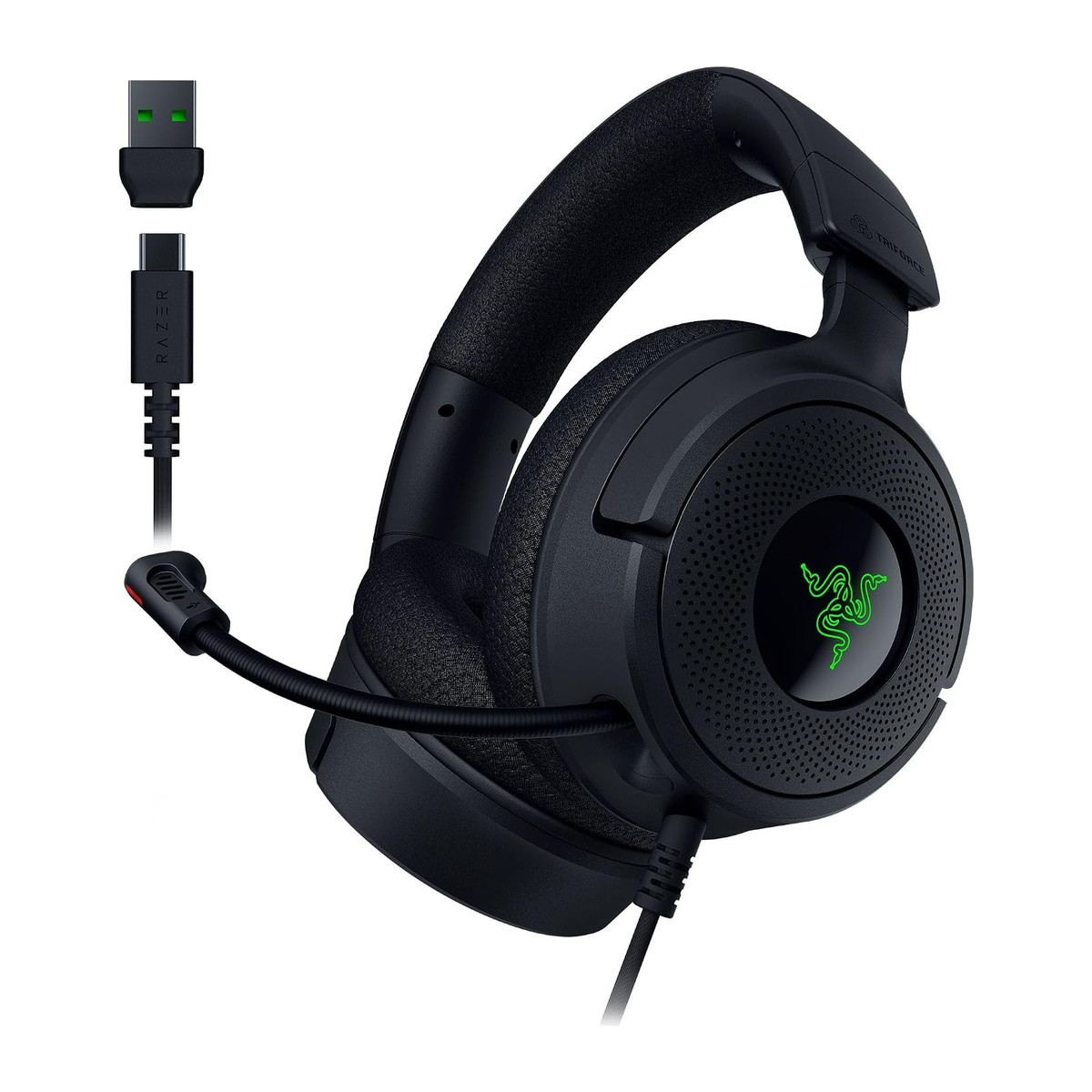 Audífonos gamer Razer Kraken V4 X Negro