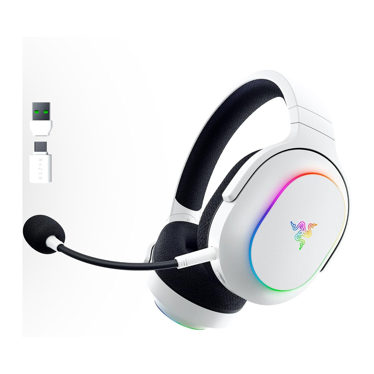 Audífonos inalámbricos Razer Barracuda X Chroma Blanco