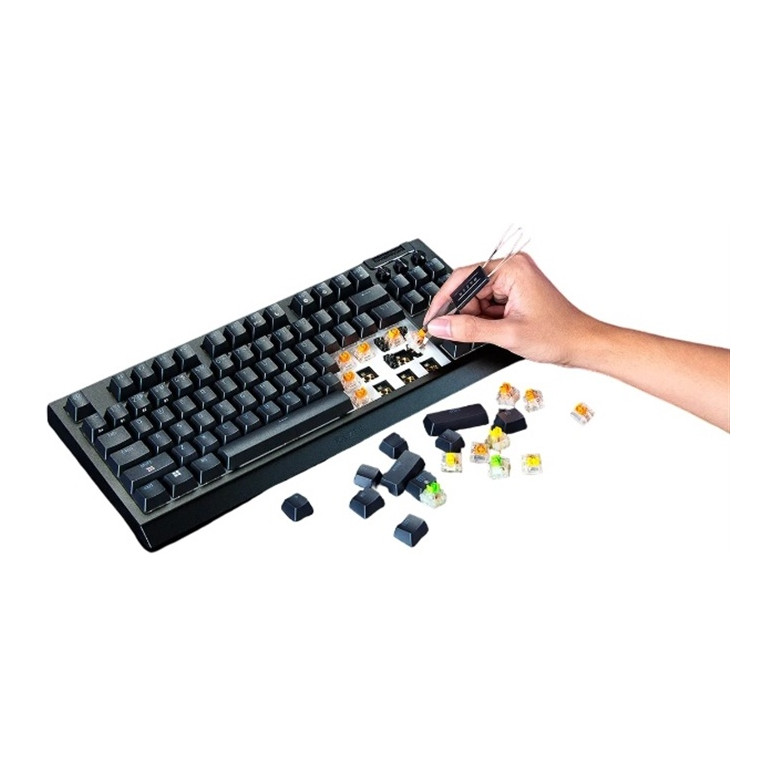 Teclado inalámbrico Razer BlackWidow V4 Tenkeyless HyperSpeed Negro (ES)