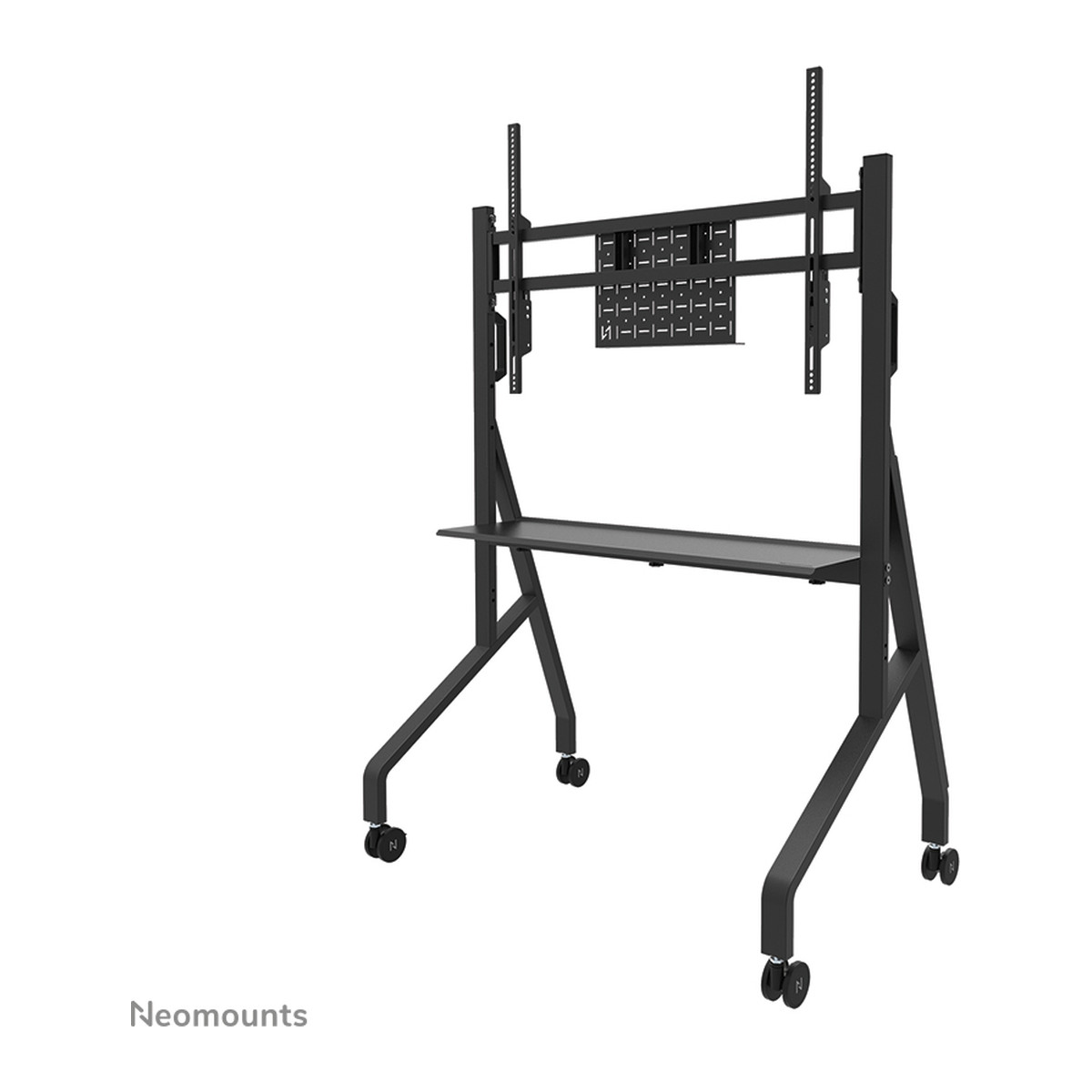 Soporte de piso móvil Neomounts FL50-525BL1 para pantallas de 55" a 86" Negro