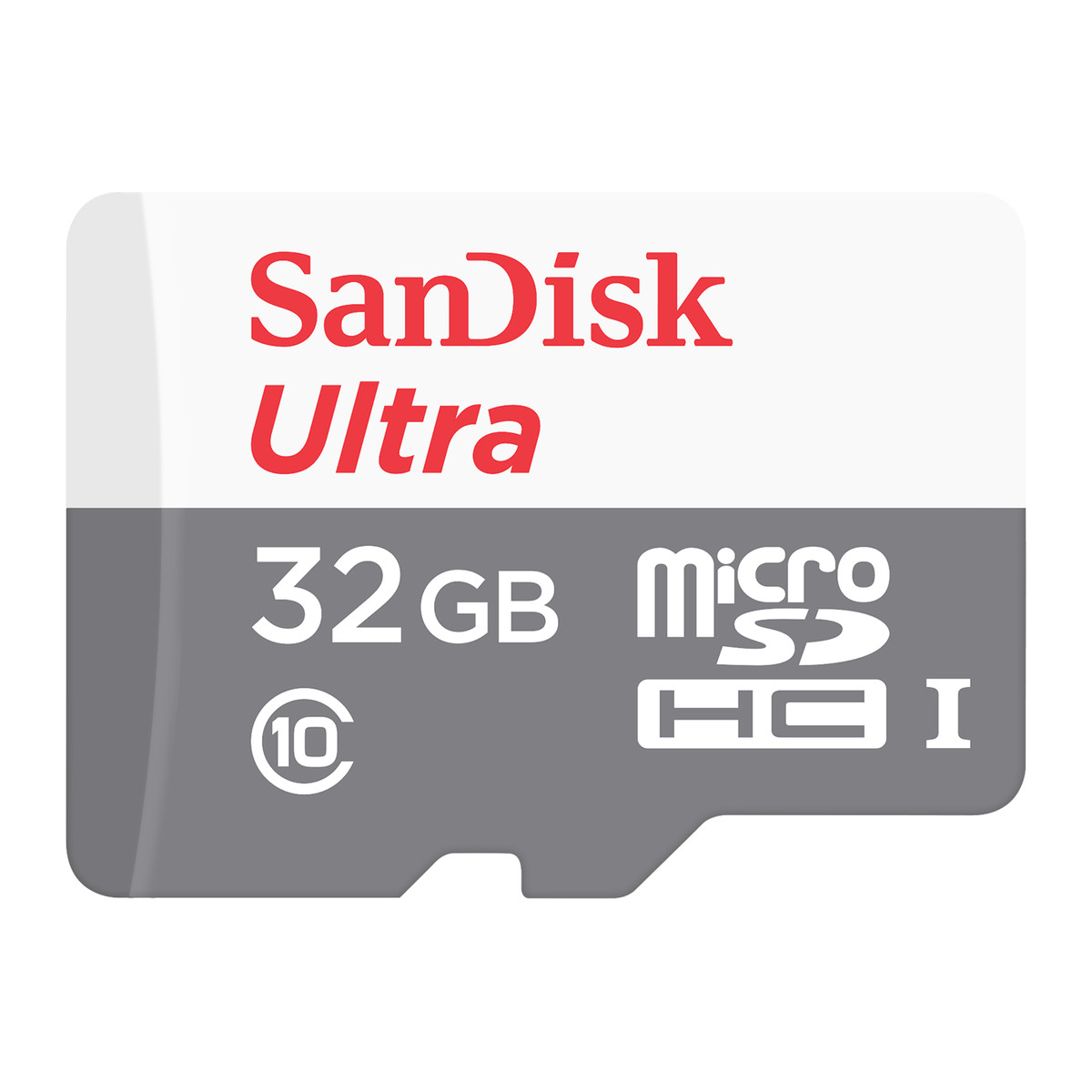 Tarjeta microSDHC SanDisk Ultra 32GB 100 MB/s con adaptador SD