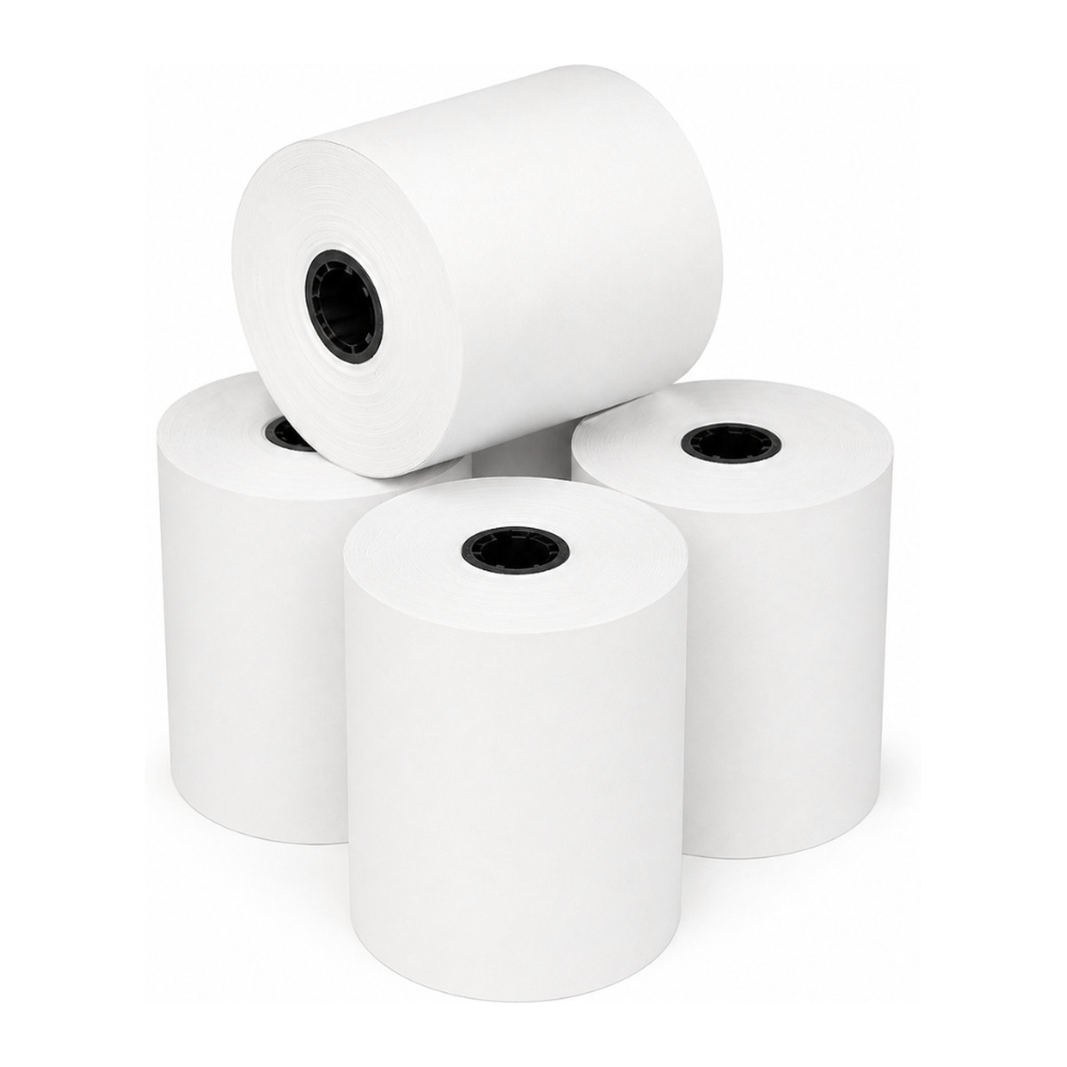Rollo de papel térmico SAT 57 mm x 30 m caja de 100 rollos Blanco
