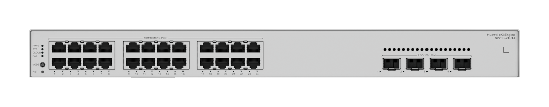 Switch Ekit HW L2 S220S-24P4J 8*GE 4 2.5