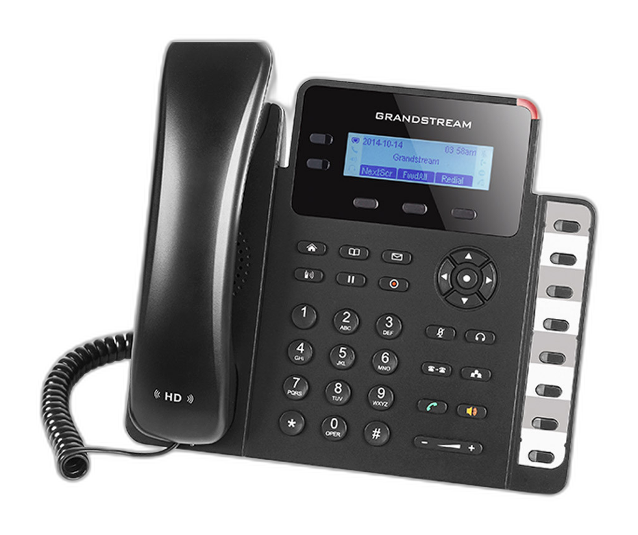 Teléfono IP Grandstream GXP-1628 2 SIP Gigabit 8 BLF PoE