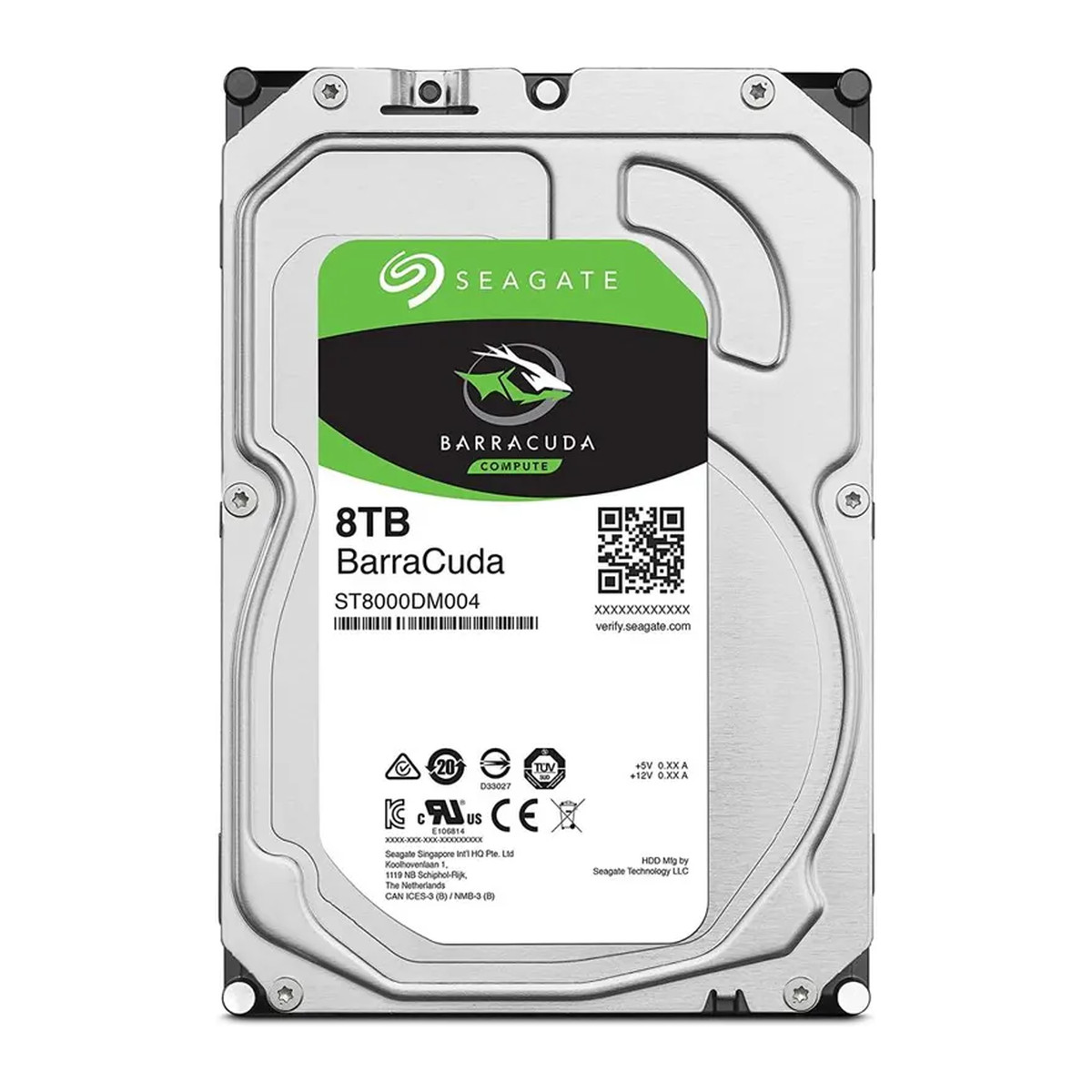 Disco duro Seagate BarraCuda 8TB 3.5" SATA ST8000DM004