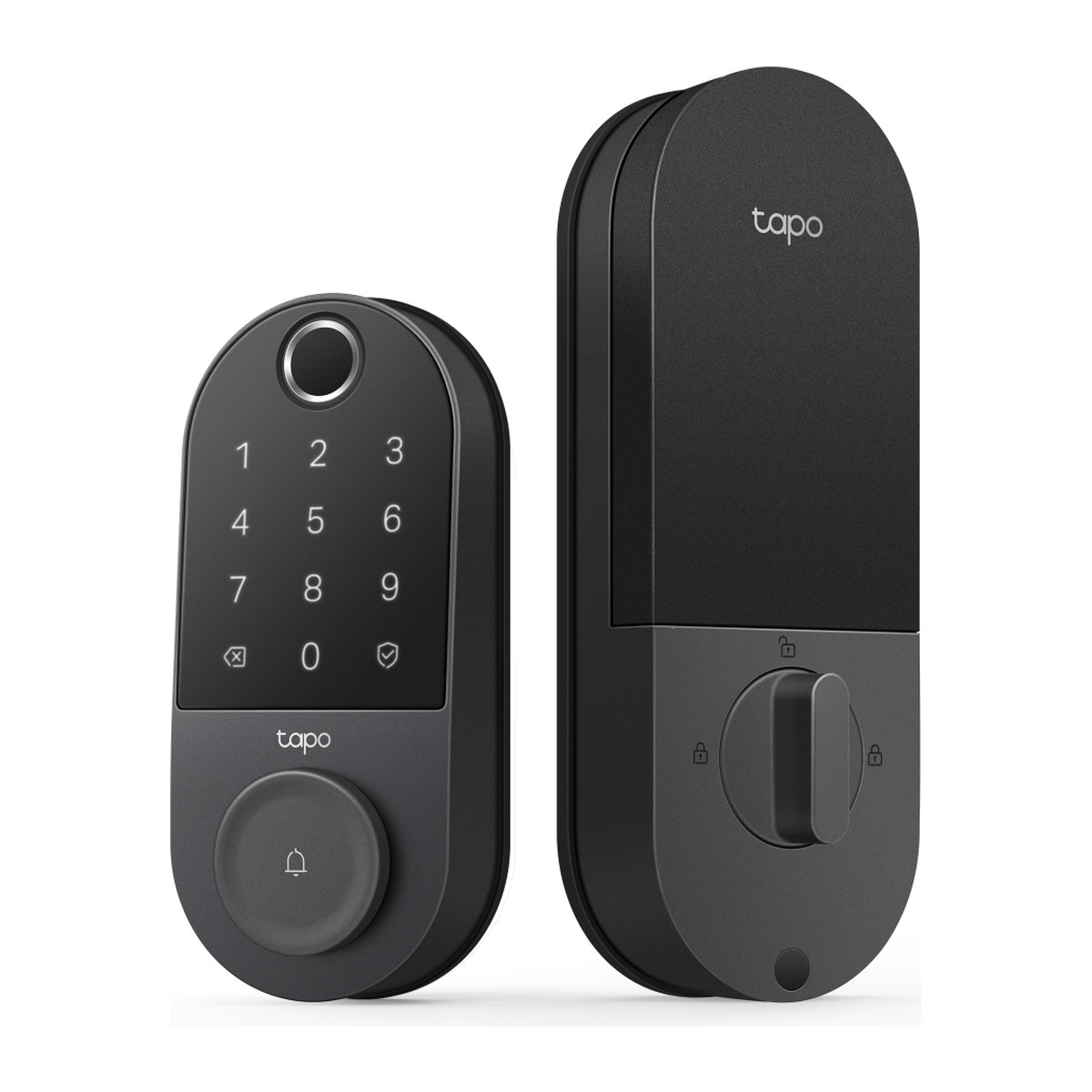 Cerradura inteligente TP-Link Tapo DL110 Wi-Fi con huella Negro