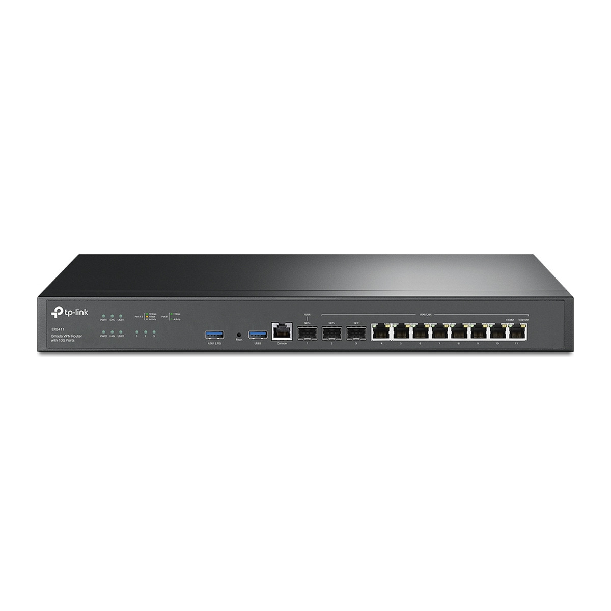 Router VPN TP-Link Omada ER8411 con puertos 10G