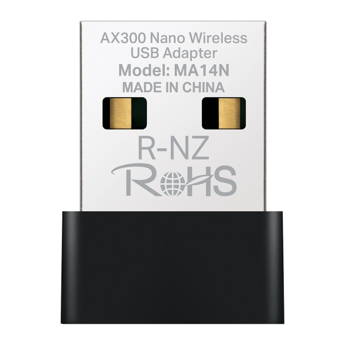 Adaptador USB Wi-Fi 6 Mercusys MA14N AX300 Nano