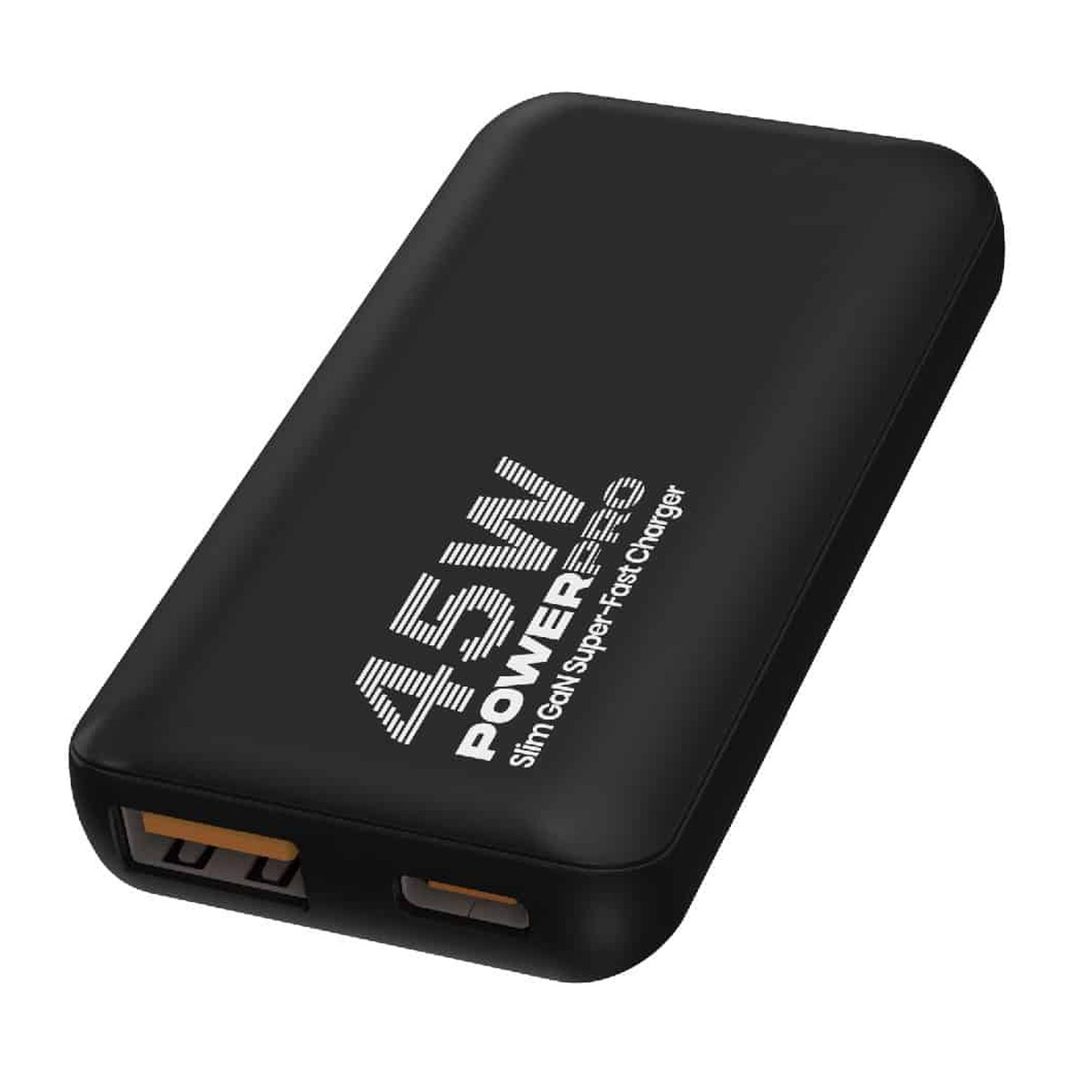 Cargador de Pared Unno Tekno PW5069BK GaN 45W USB-A/C Negro