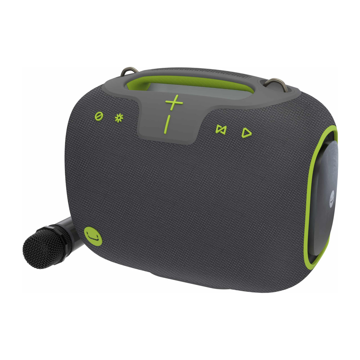 Bocina Bluetooth Unno Tekno SP9437GY PartyFuel TWS 80W IPX6 Gris