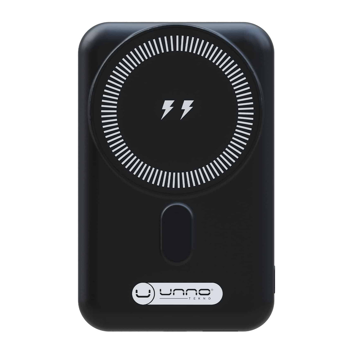 Batería portátil Unno Tekno PB2311BK 10000 mAh inalámbrico negro