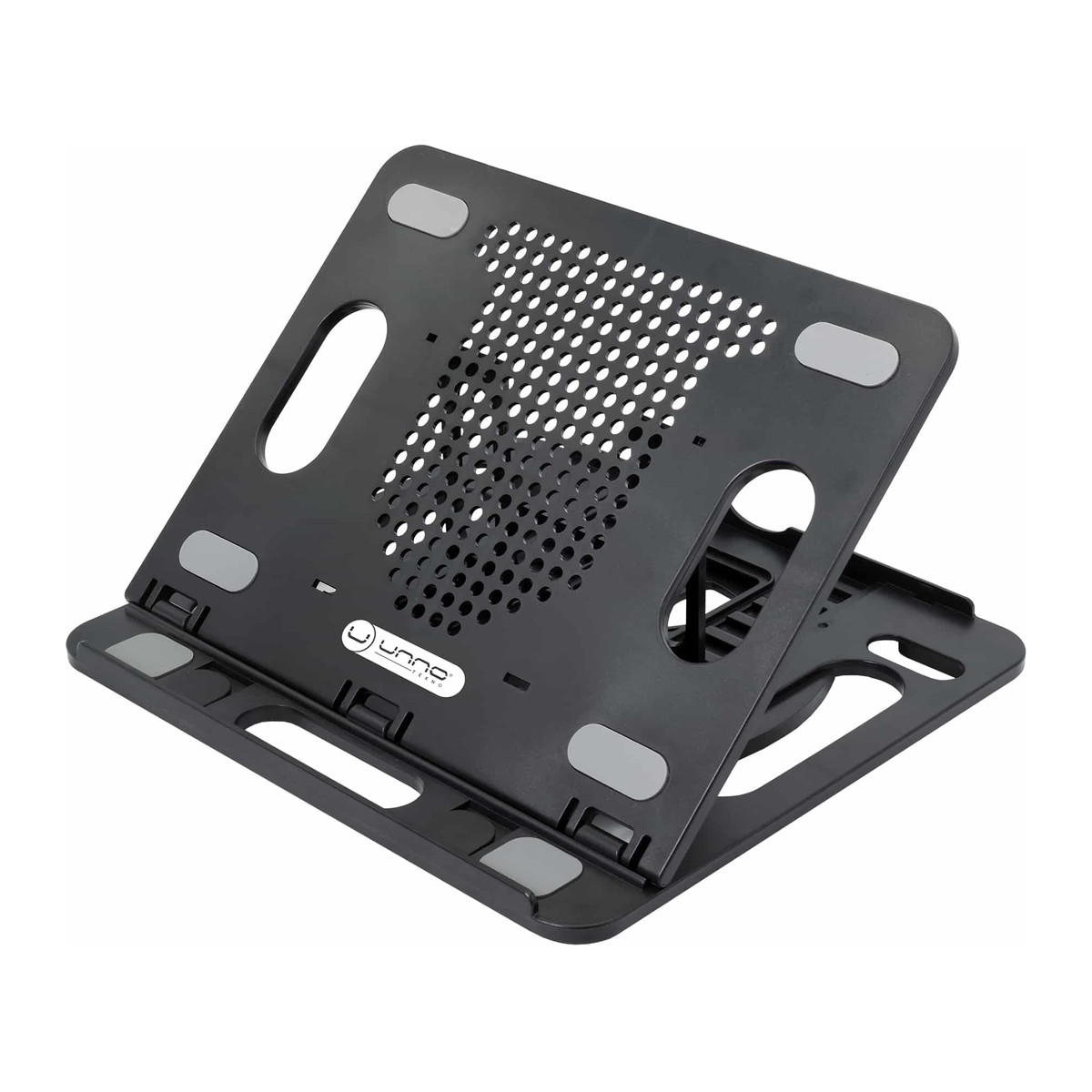 Base para Notebook Unno Tekno NC6115BK 17" con 8 Niveles de Inclinación