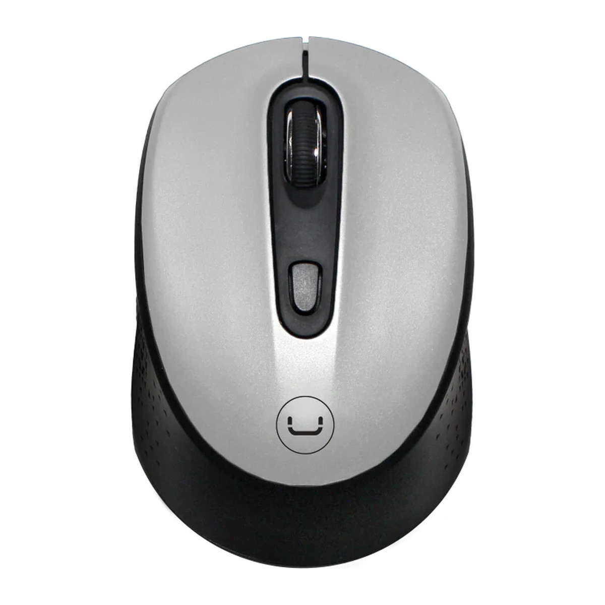 Mouse inalámbrico Unno Tekno Contour 1600DPI plateado