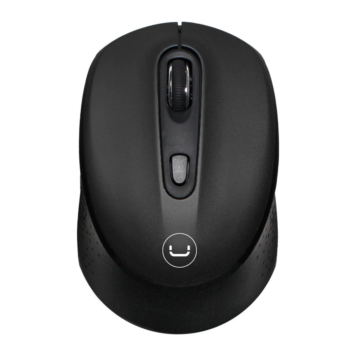 Mouse inalámbrico Unno Tekno Contour 1600DPI negro