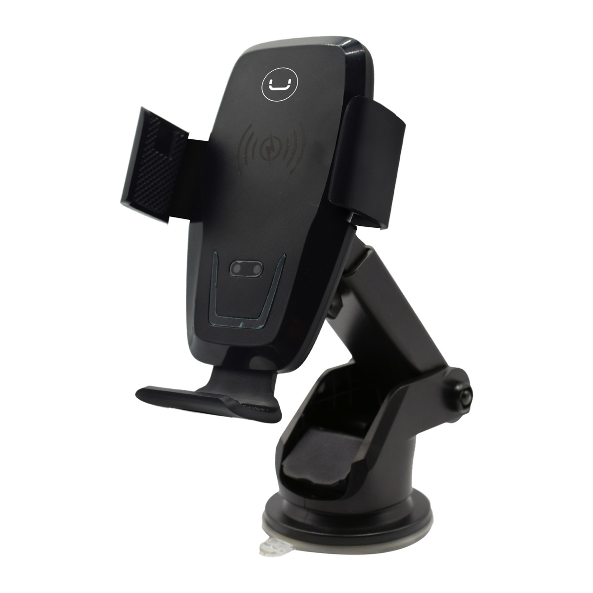 Base para celular Unno Tekno CH3009BK carga inalámbrica brazo extendible