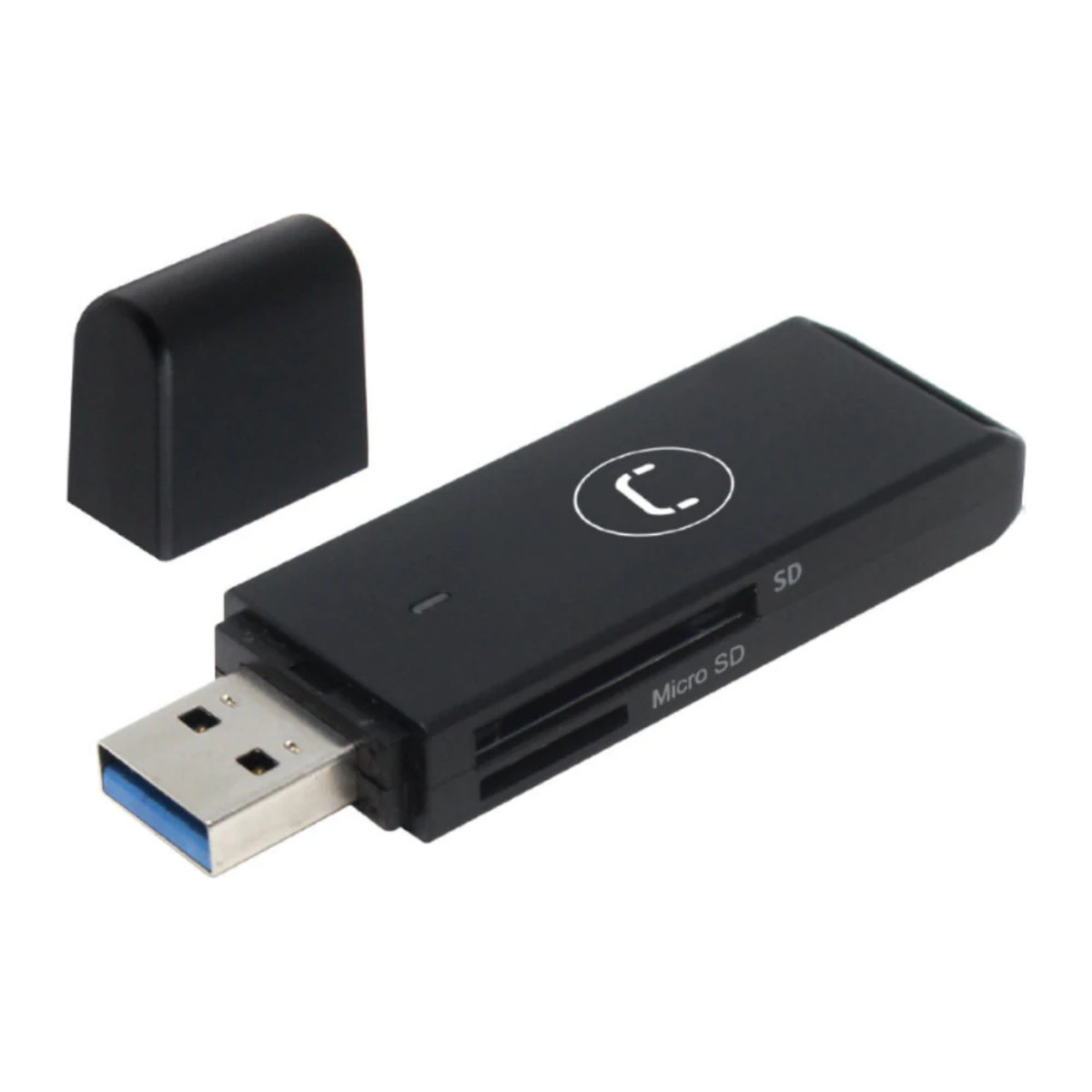 Lector de tarjetas Unno Tekno USB 3.0 negro