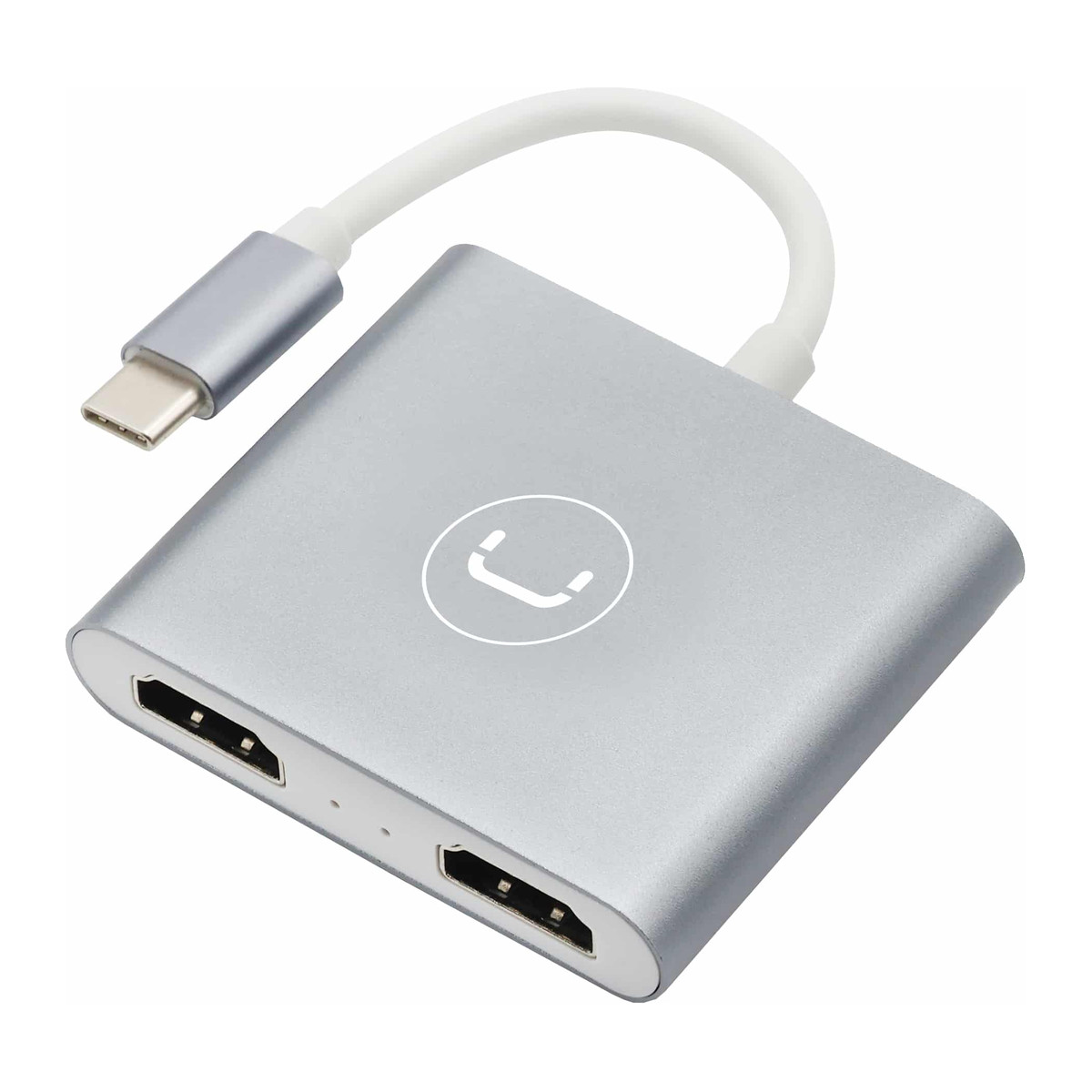 Adaptador Unno Tekno USB-C a HDMI HB1103SV Plateado