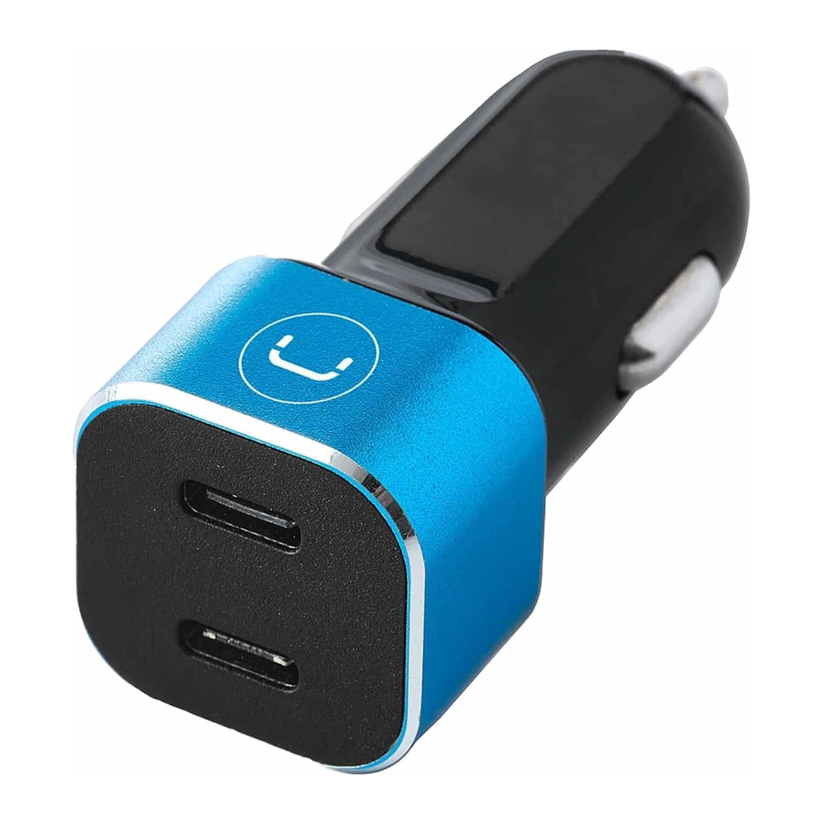 Cargador de coche Unno Tekno PW5027BK Dual USB-C 40W