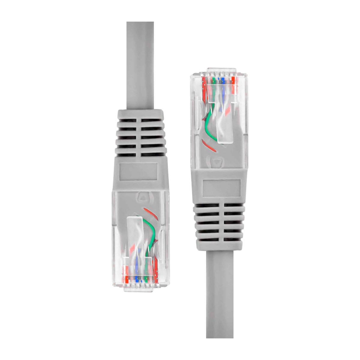 Cable de Red Unno Tekno CB4301GY Con Conector RJ45 CAT6 0,3 Metros