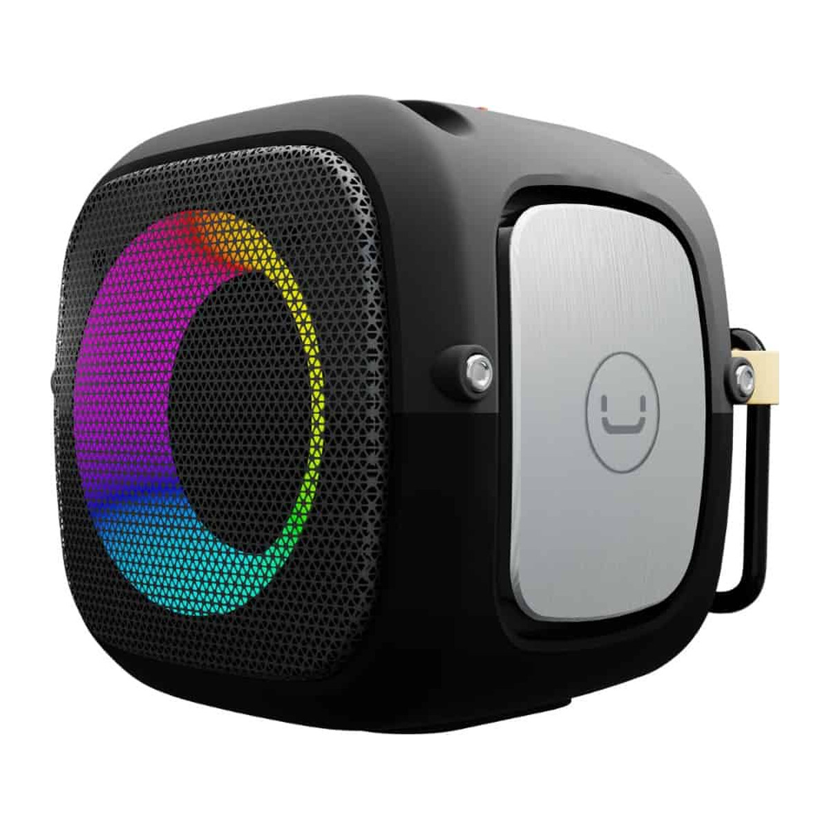 Bocina Bluetooth Unno Tekno CUBI TWS SP9214GY 5W Negro