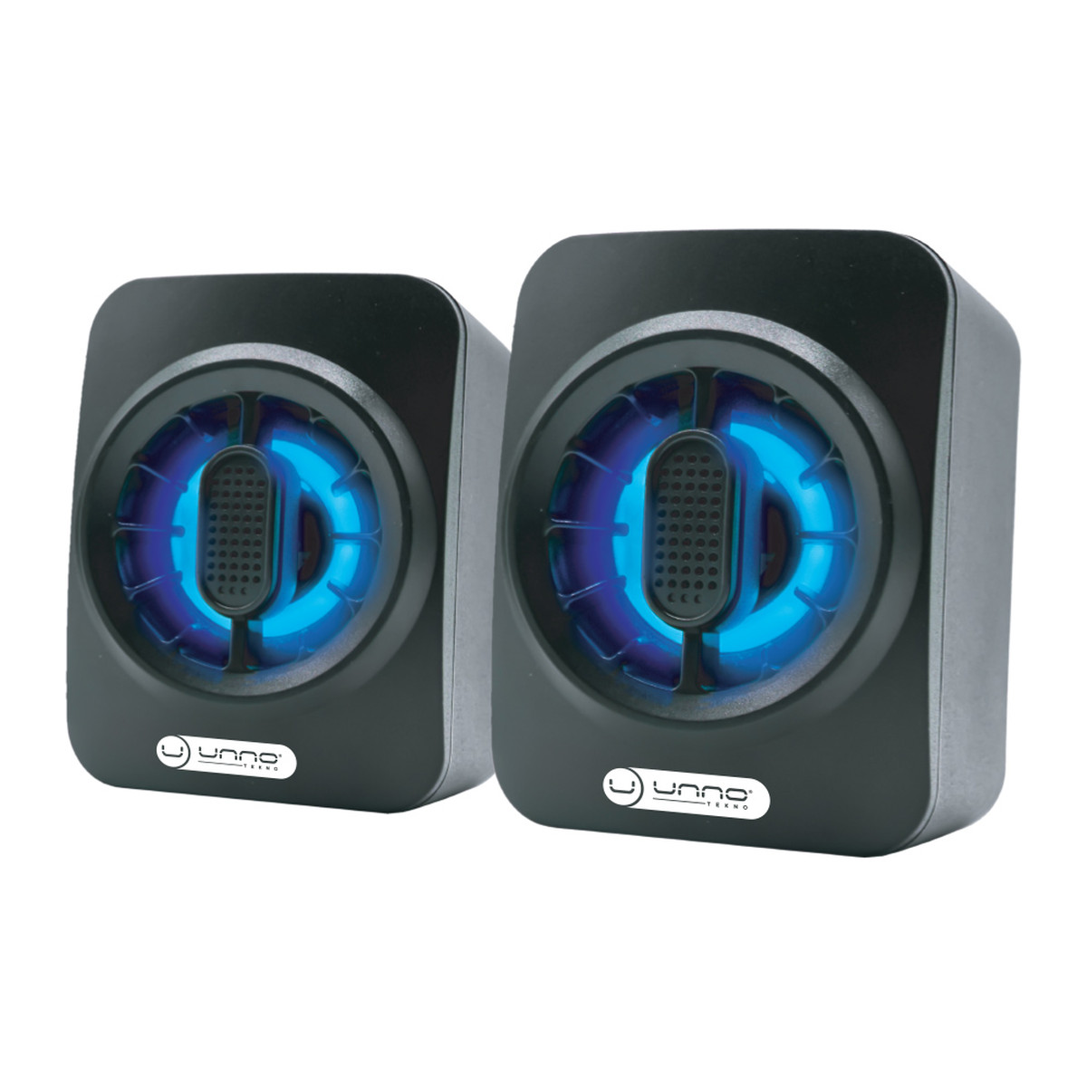 Bocinas USB 2.0 Unno Tekno Techno SP9025BK 6 W Negro
