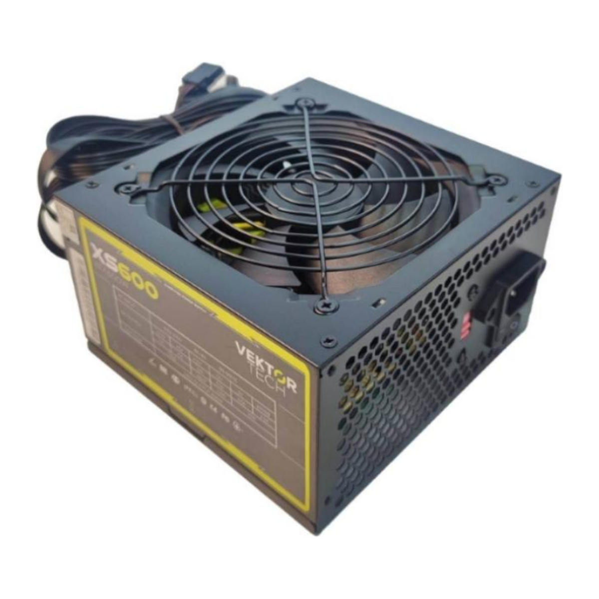 Fuente de poder VektorTech XS600 600W ATX