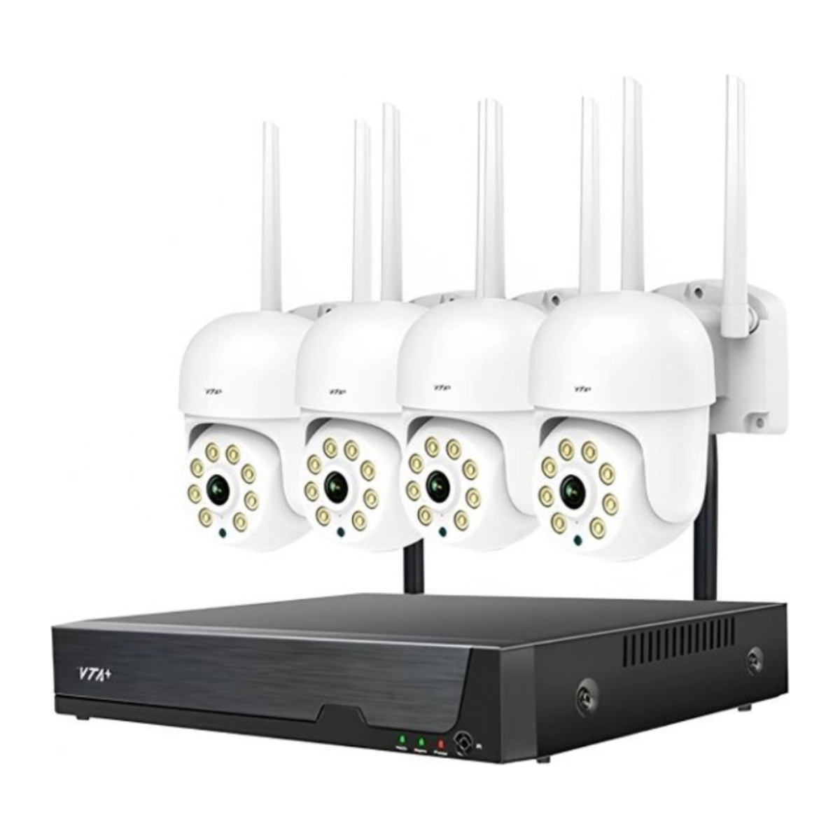 Kit de videovigilancia VTA+ Quartic Motion Cam System NVR 1 TB con 4 cámaras Wi-Fi