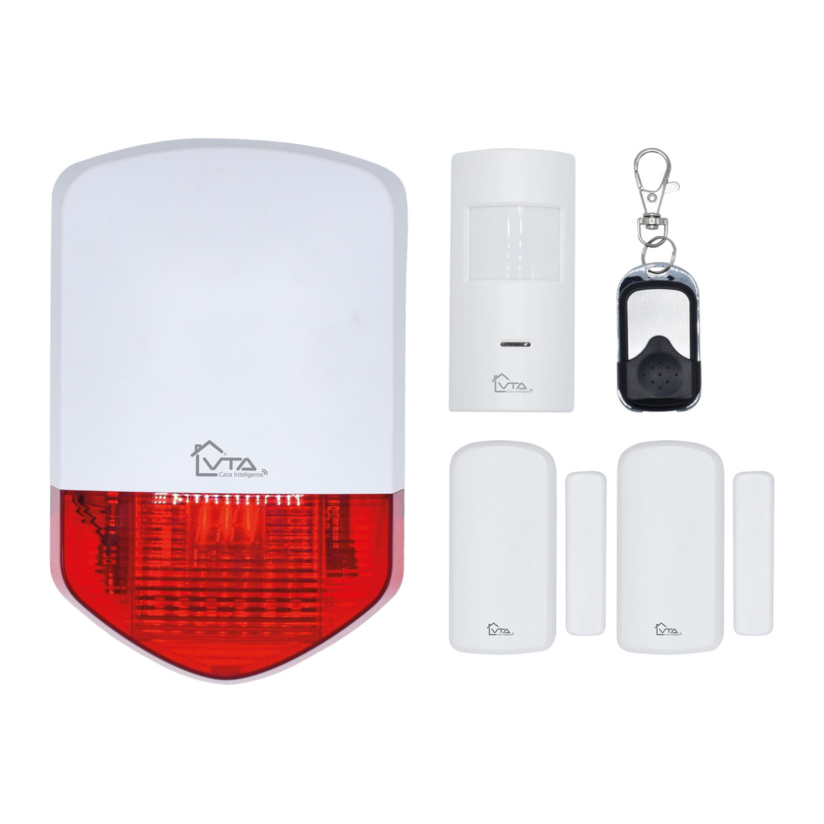 Set de alarma VTA+ con sirena y 3 sensores Wi-Fi
