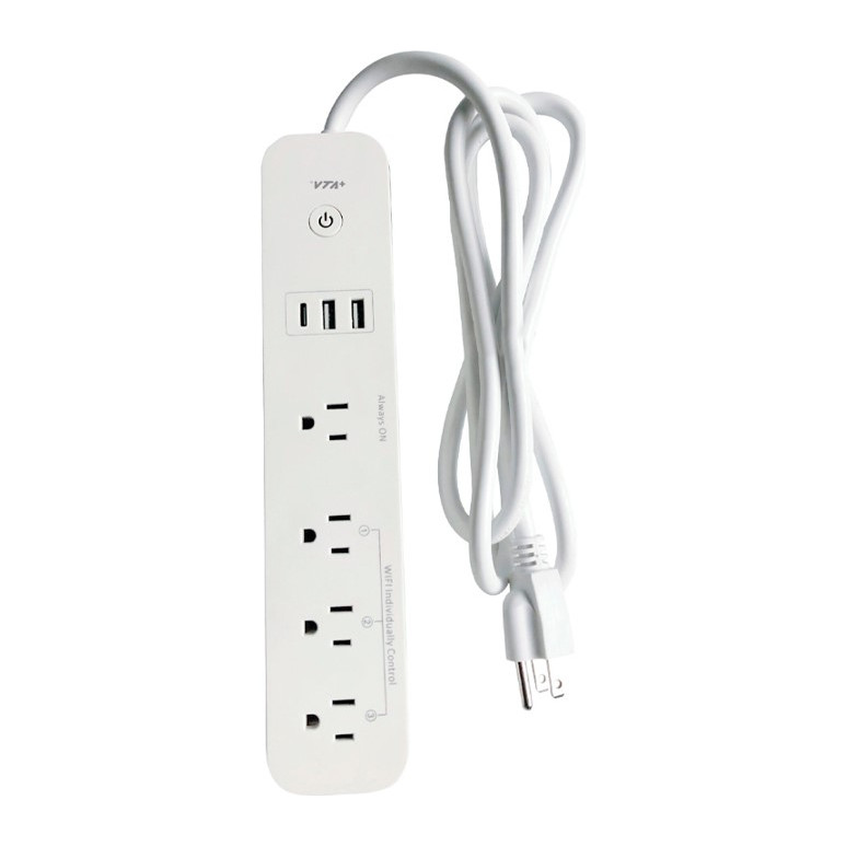 Regleta inteligente VTA+ Energy multitoma 4 salidas 1.5 metros Wi-Fi