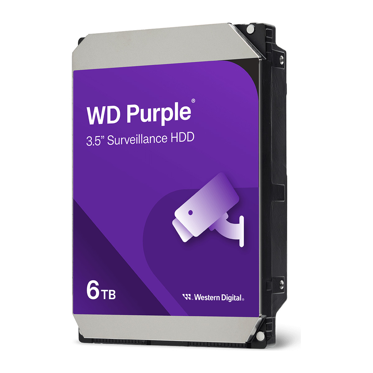 Disco duro Western Digital WD Purple WD64PURZ 6 TB para videovigilancia