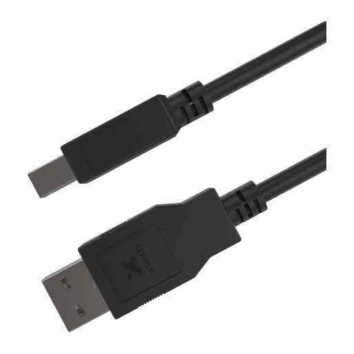 Cable USB 2.0 Xtech XTC-303 USB-A a USB-B 3 m