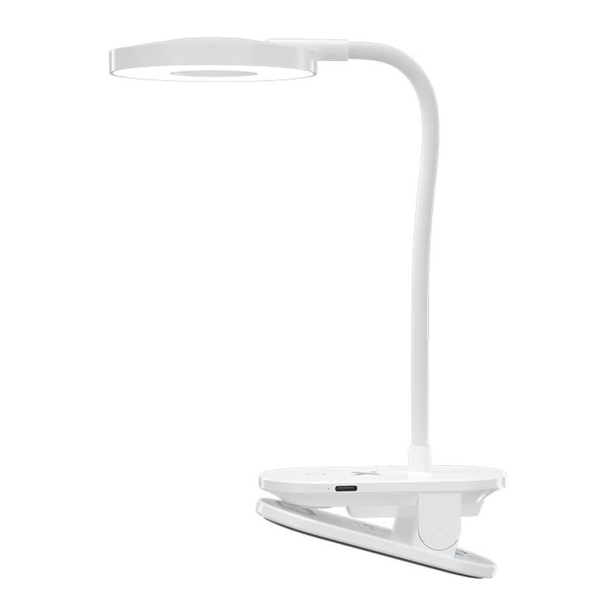 Lámpara LED recargable con clip Xtech XTA-703 Blanco