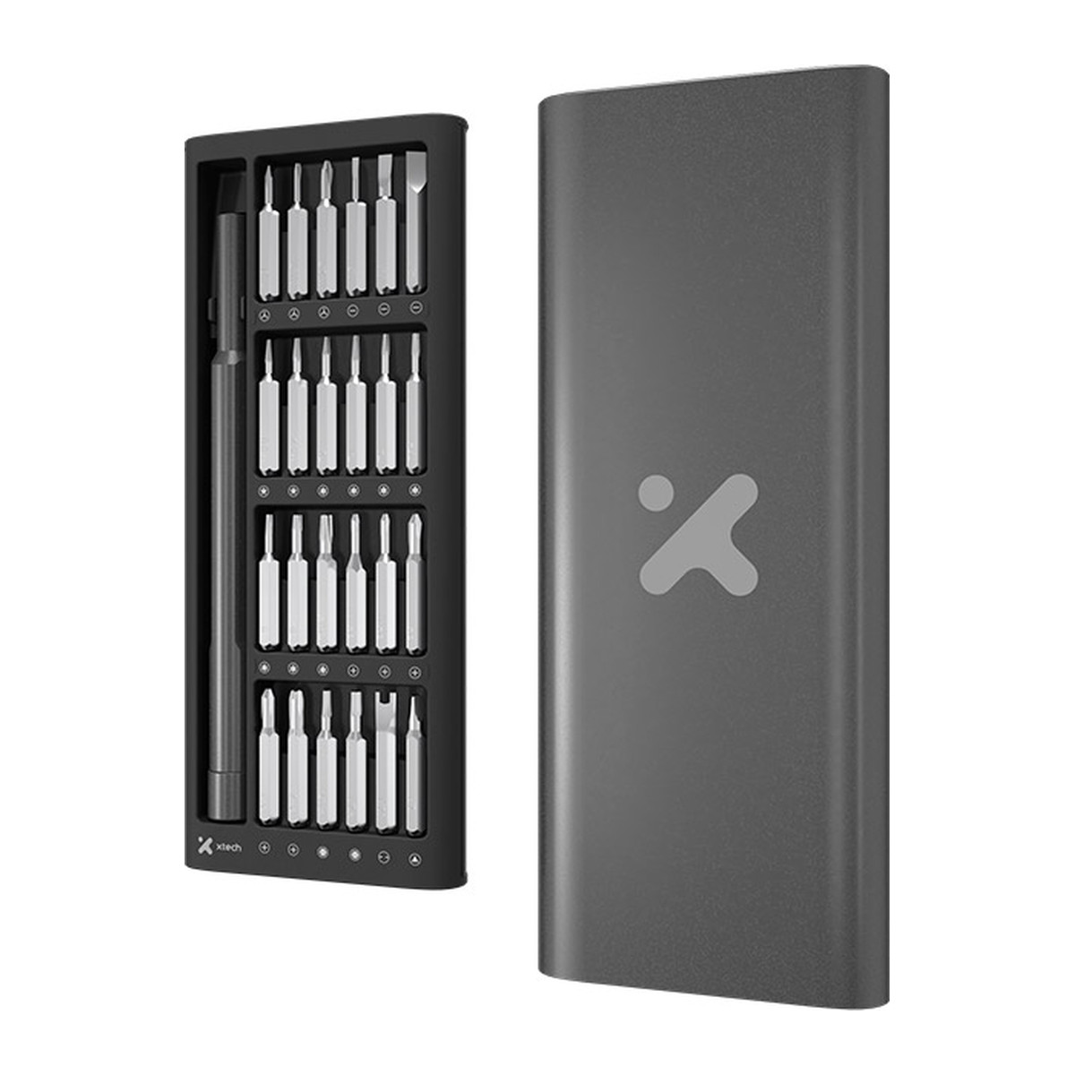 Kit de destornilladores de precisión Xtech XTA-820 25 en 1 Negro