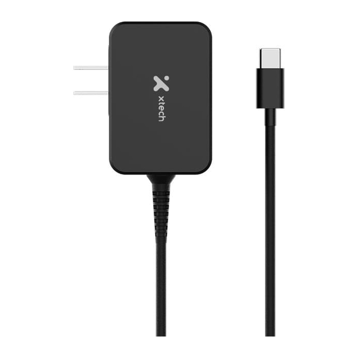 Adaptador de poder Xtech 65W GaN USB-C 110/240VCA