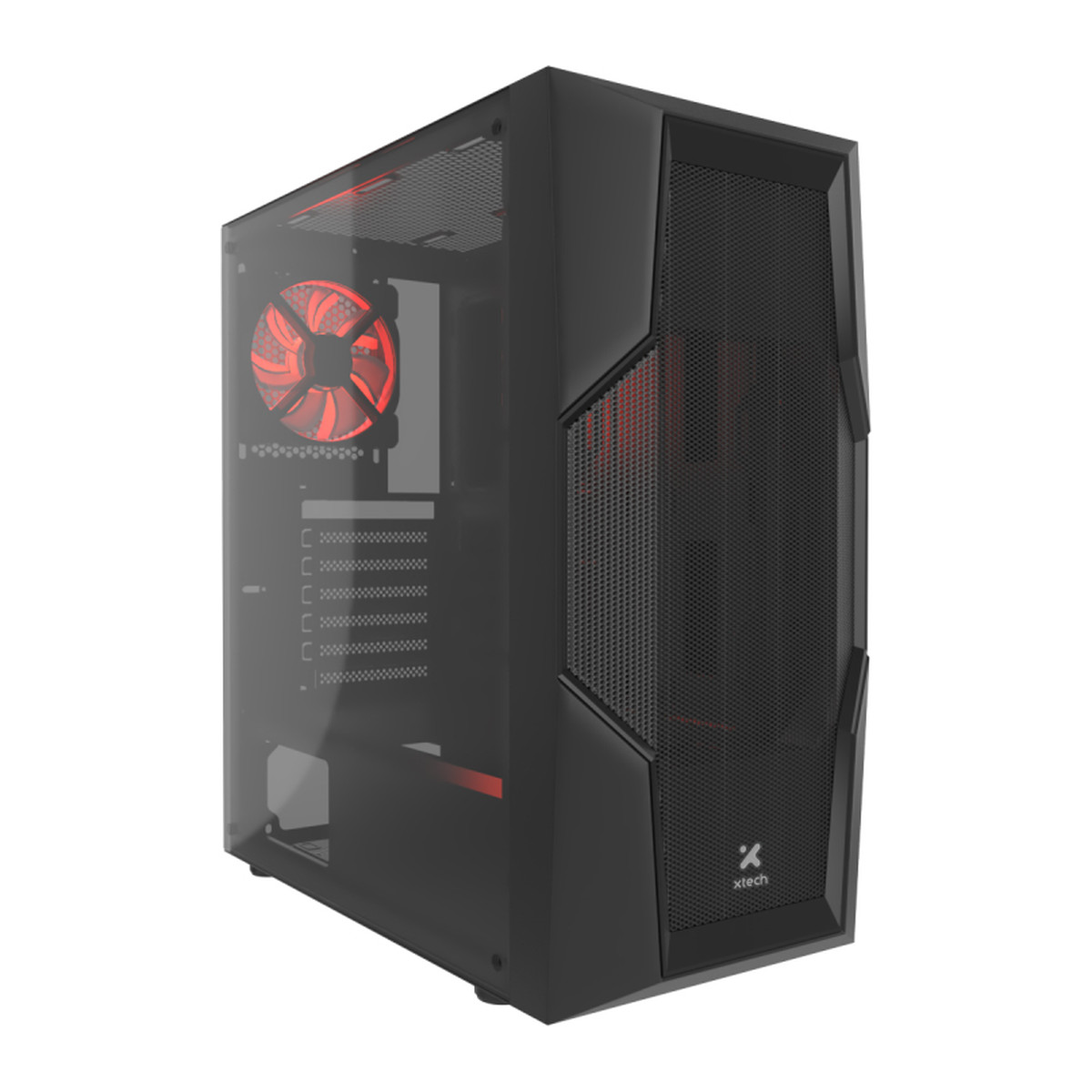Gabinete gamer Xtech Phobos XT-GMR4 ATX Negro