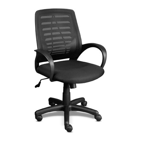 Silla ejecutiva Xtech AeroChair con reposabrazos Negro