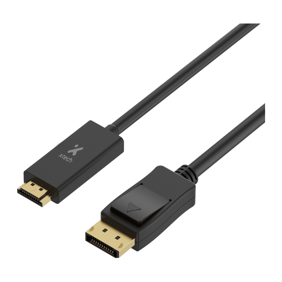 Cable DisplayPort a HDMI Xtech XTC-359 de 3 m Negro