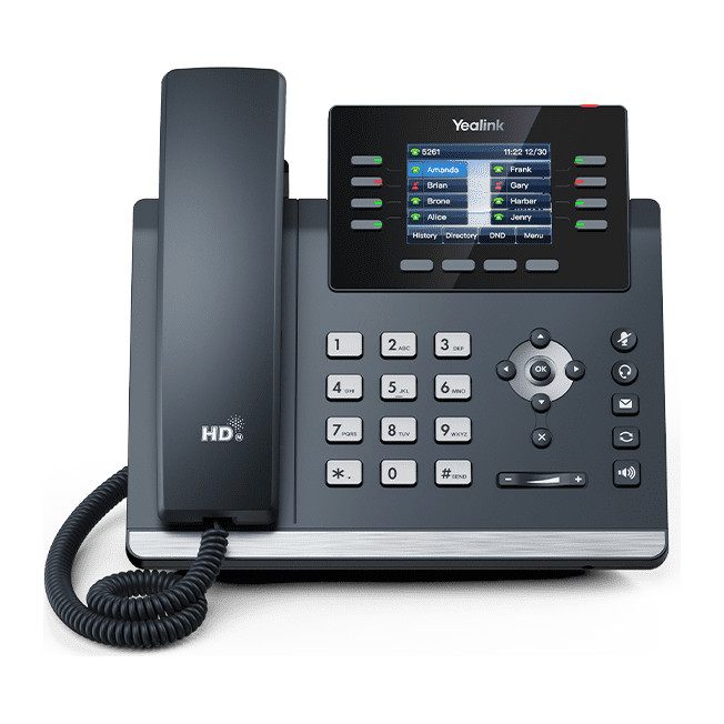 Teléfono IP Yealink T44U 8 líneas