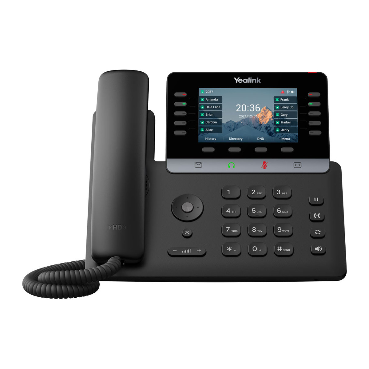 Teléfono IP Yealink T74U 16 SIP